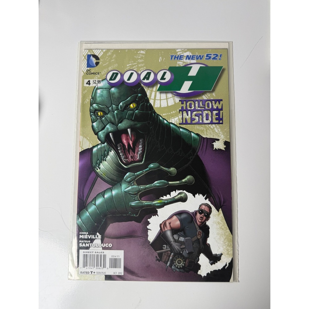 Dial H #4 DC Comics The New 52 Oct 2012 China Mieville Mateus Santolouco Cover